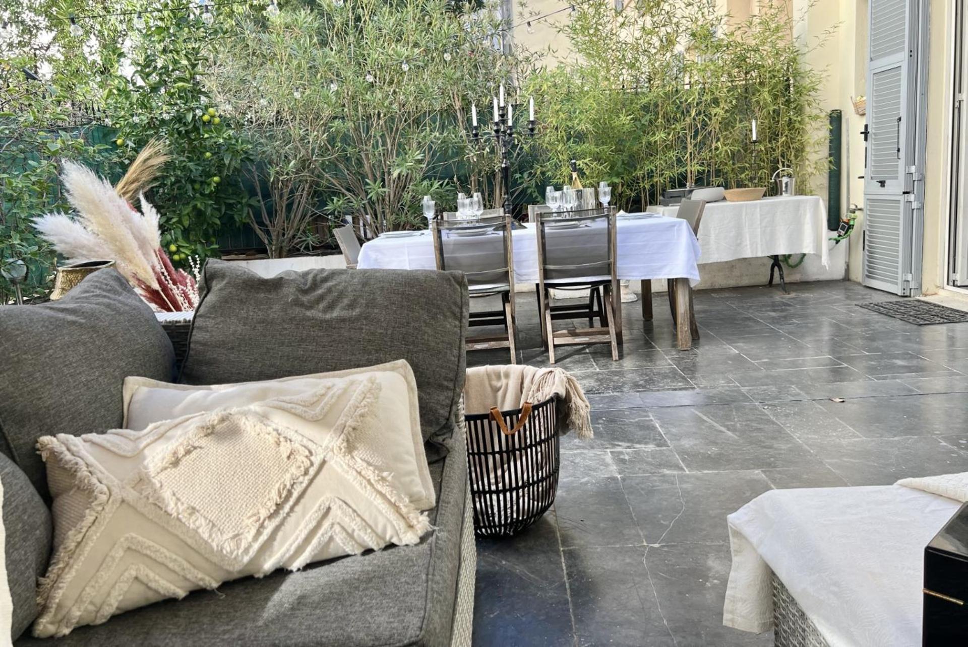 Superbe Appartement De 105 M2, Hyper Centre Avec Terrasse, Parking, A 5 Min De La Mer Nice Exteriér fotografie