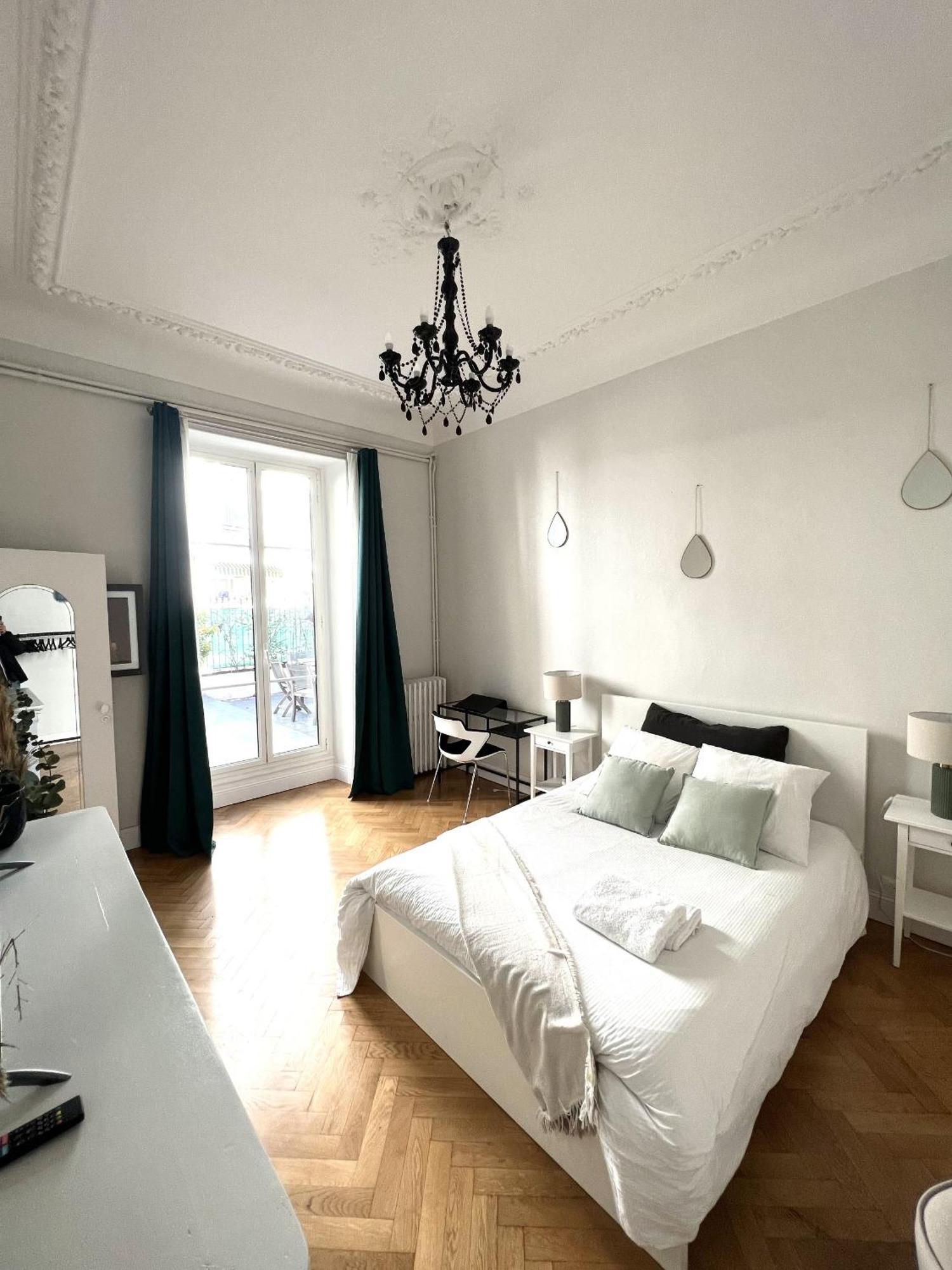 Superbe Appartement De 105 M2, Hyper Centre Avec Terrasse, Parking, A 5 Min De La Mer Nice Exteriér fotografie